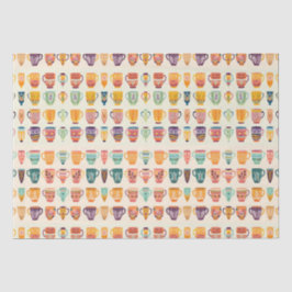 Papel De Seda Copas de café