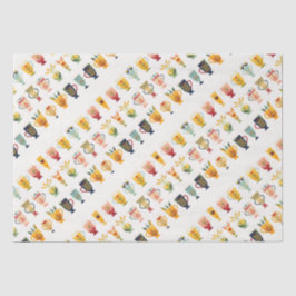 Papel De Seda Copas de café