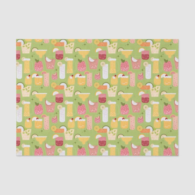 Papel De Seda Coquetéis (Frente )