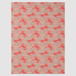 Papel de Seda Coquetel de Morango