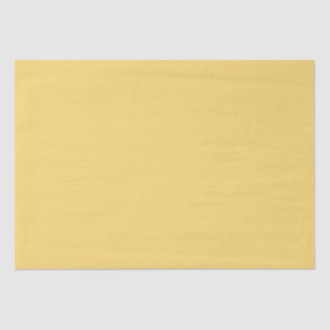 Papel De Seda Cor Amarelo Ouro Elegante (Frente )