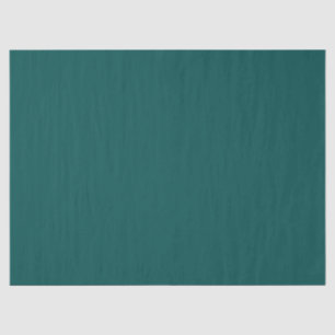 Papel De Seda Cor Azul Pavão Profundo