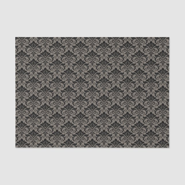 Papel De Seda Cor damasco 2 (Frente )