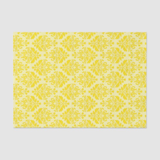 Papel De Seda Cor damasco do Império Francês nº 8 (Frente )
