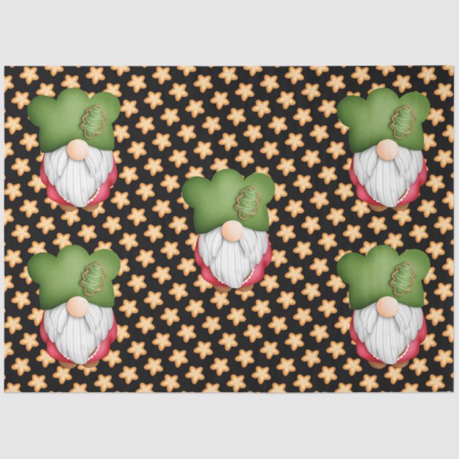 Papel De Seda Cor de Personalização do Gnomo Estrela (Frente )