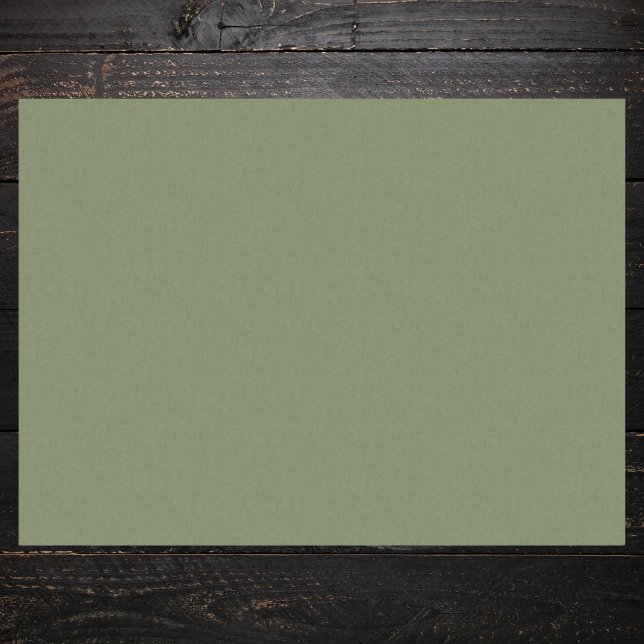 Papel De Seda Cor Sálida Verde Sage (Criador carregado)