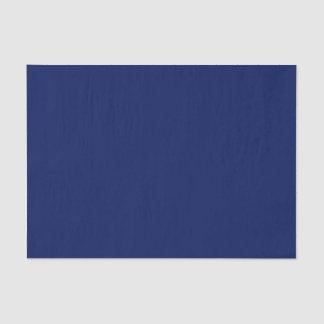 Papel De Seda Cor Sólida - Azul Verdadeiro