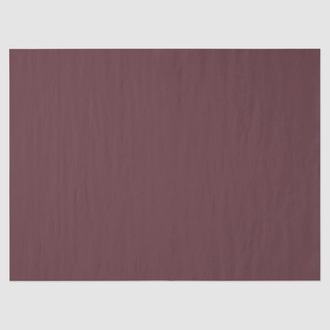 Papel De Seda Cor Sólida do Maroon Profundo (Frente )