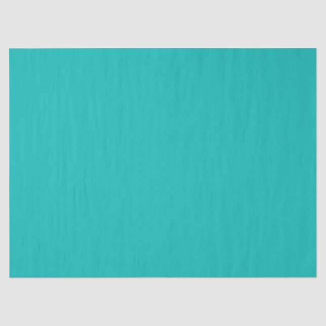 Papel De Seda Cor Sólida do Ovo Tropical Robin Azul (Frente )
