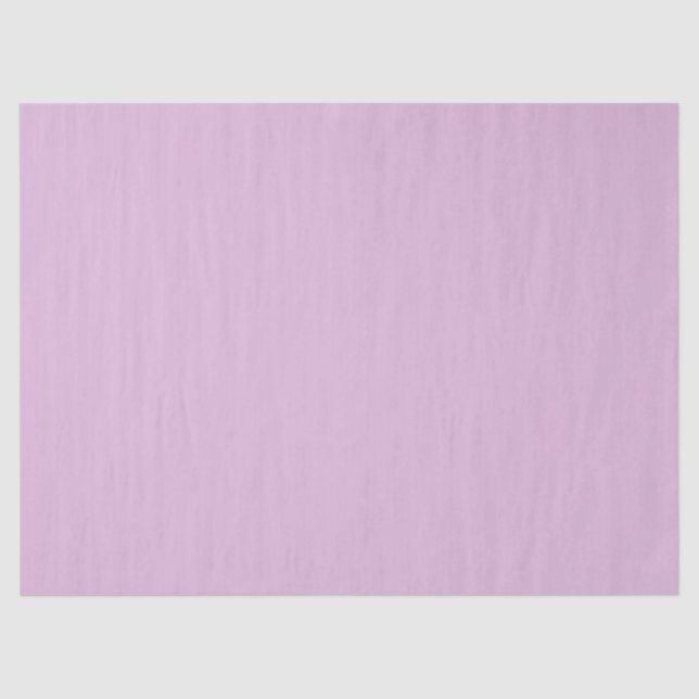 Papel De Seda Cor Sólida Lilac Francesa Suave (Frente )