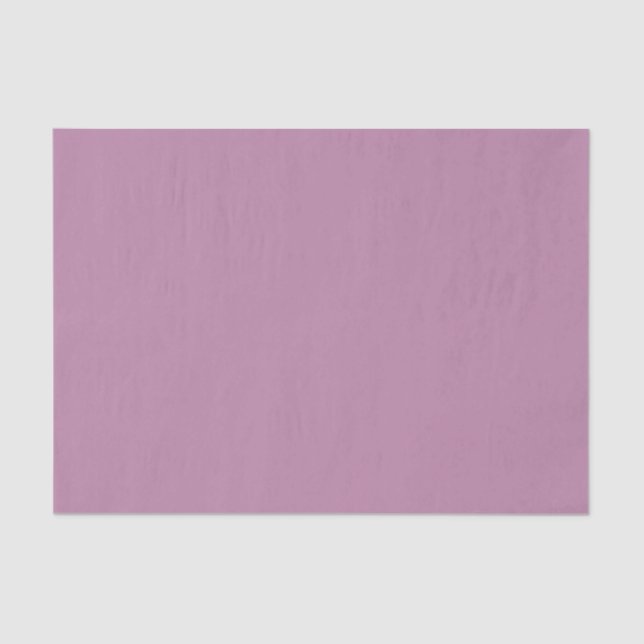 Papel De Seda Cor Sólida Mauve (Frente )