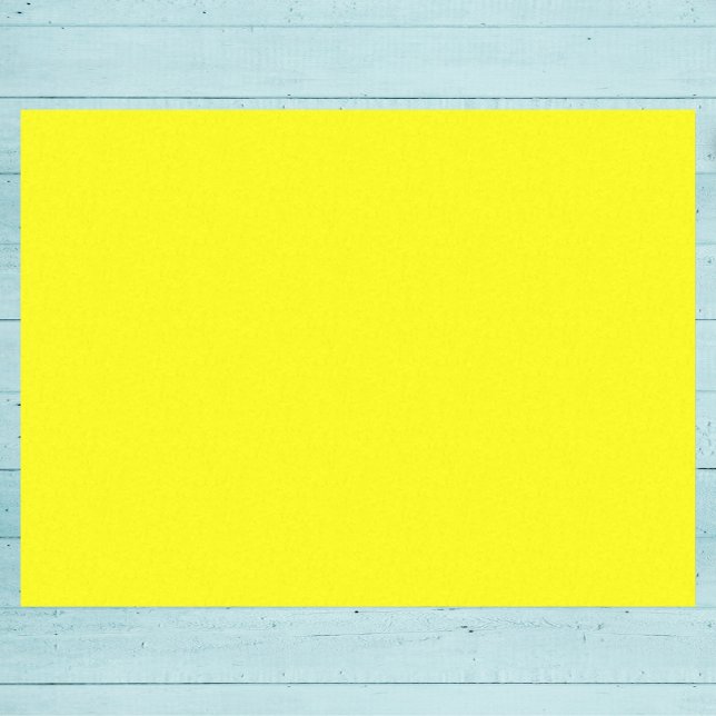 Papel De Seda Cor Sólida Neon Amarelo (Criador carregado)