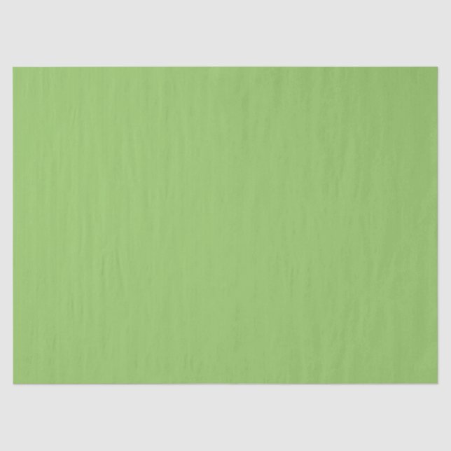 Papel De Seda Cor Sólida Verde-Alface (Frente )