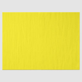 Papel De Seda Cor Sólido Amarelo Canário