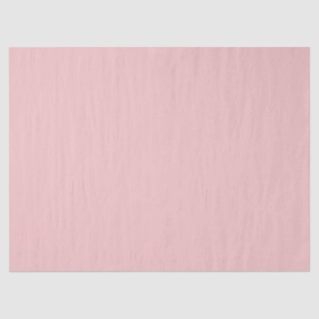 Papel De Seda Cor Sólido Rosa Bebê (Frente )
