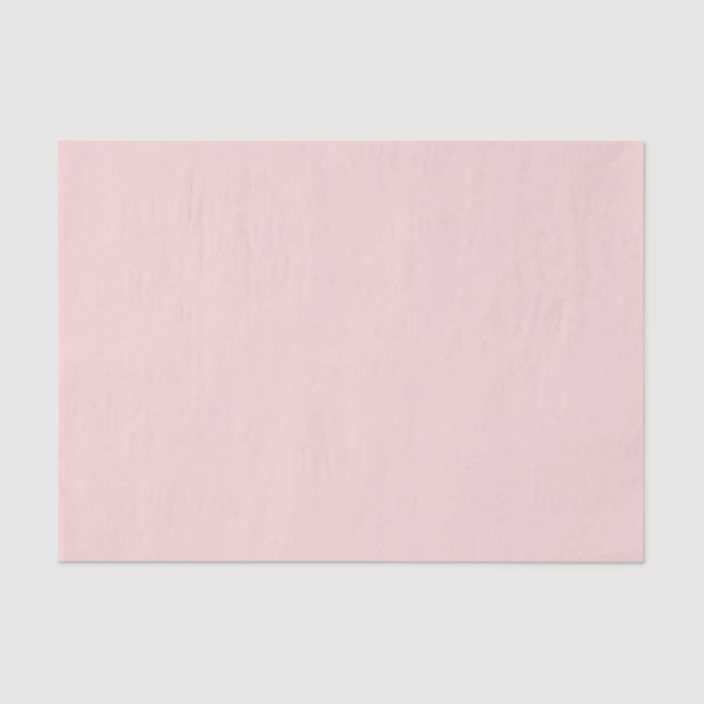 Papel De Seda Cor Sólido Rosa Esbranquiçada (Frente )