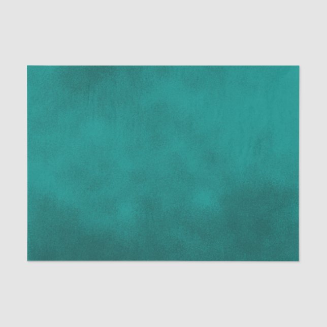 Papel De Seda Cor verde do borrão da cerceta (Frente )