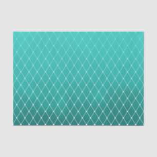 Papel De Seda Cor verde do borrão da cerceta com teste padrão