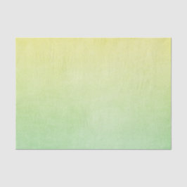 Papel De Seda Cor Verde e Amarelo da Água