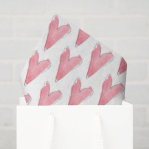 Papel De Seda Cor Vermelha Cor Vermelha Rosa Corações Adoram Mão