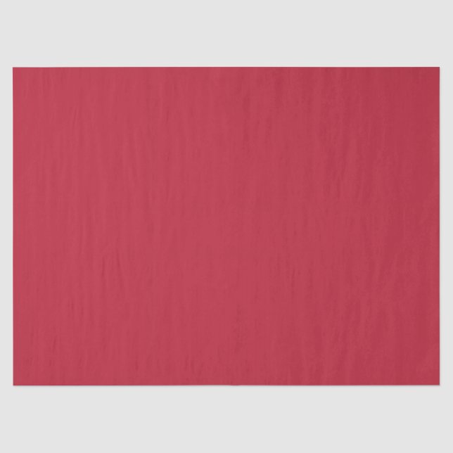 Papel De Seda cor vermelho cardeal cor sólida (Frente )