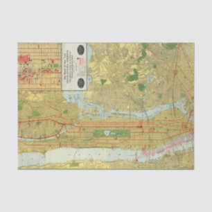 Papel De Seda Coração de New York