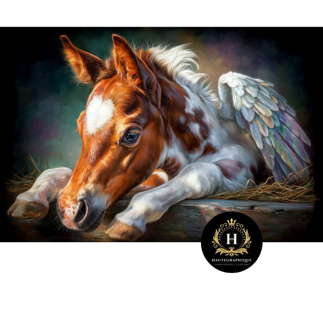 Papel De Seda Coração de Potro Alado Celestial Decoupage Blaze (Criador carregado)