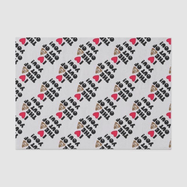 Papel De Seda Coração o tombadilho EMoji (Frente )