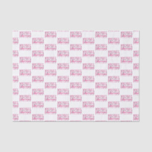 Papel De Seda Coração Padrão de Nota Musical