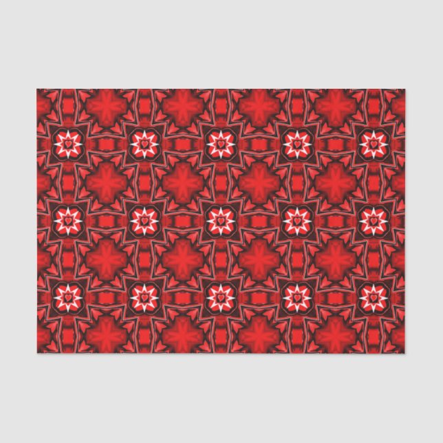 Papel De Seda Coração Vermelho - Todas as Ocasiões (Frente )