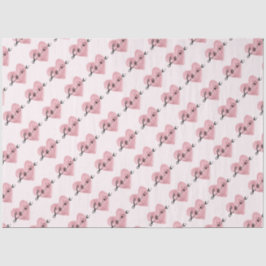 Papel De Seda Corações de Amor