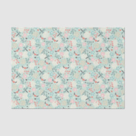 Papel De Seda Corações e Dragões Bonito