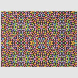 Papel De Seda Corações e rajadas