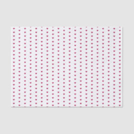 Papel De Seda Corações Românticos do Amor Vintage Retro Simples 