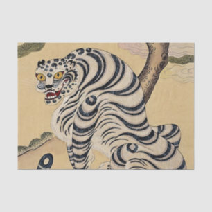 Papel De Seda Coreano Tigre Minhwa