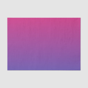 Papel De Seda Cores de Gradiente Rosa e Roxo