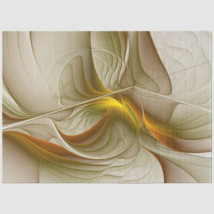 Papel De Seda Cores de metais de Precioso, arte fractal Abstrato
