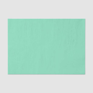 Papel De Seda Cores de Tendência - Cor Verde Mínima - Sólido