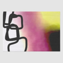 Corrente de bloqueio: Abstrato cor-de-rosa, amarel