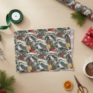 Papel De Seda Corrente de Natal