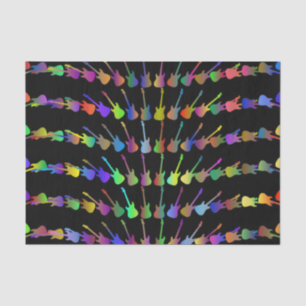 Papel De Seda Corte de Legião de Violão de Cores