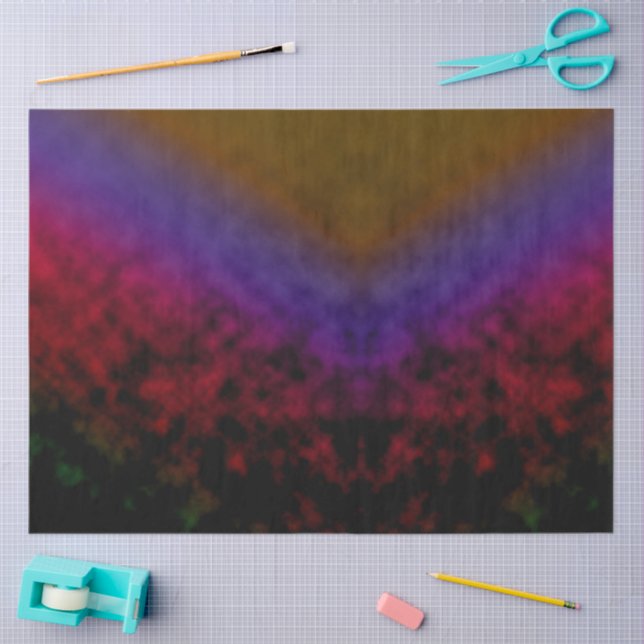 Papel De Seda Cortina de Aurora (Arte )