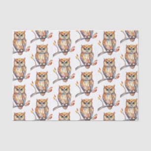 Papel De Seda Coruja