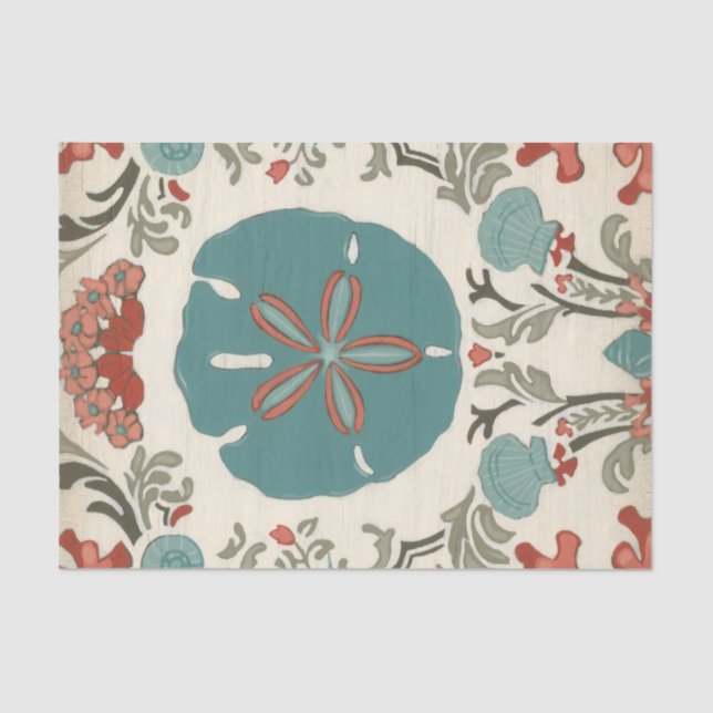 Papel De Seda Costeira Damask I (Frente )