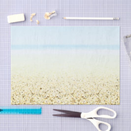 Papel De Seda Costeira de Areia e Calmaria