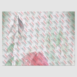 Papel De Seda Country Village White Christmas