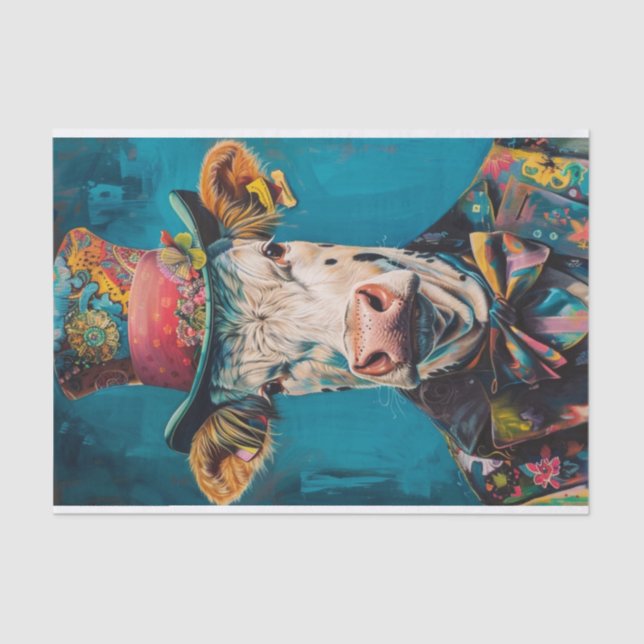 Papel De Seda Cow Mania3 (Frente )