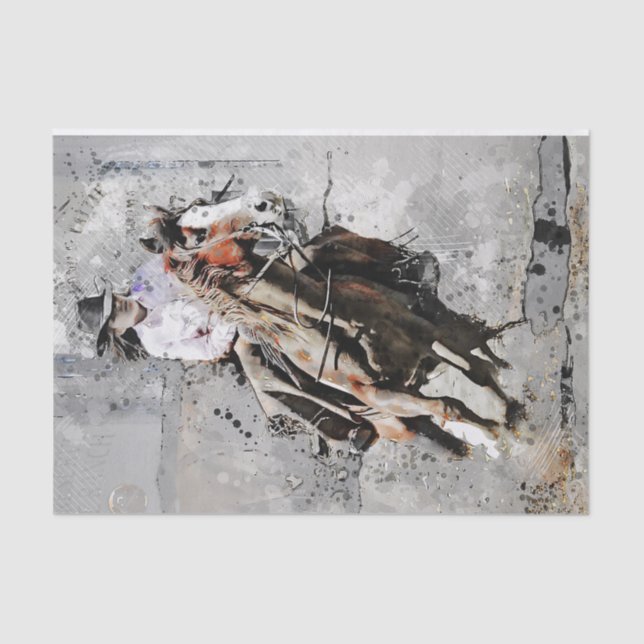 Papel De Seda Cowgirl (Frente )