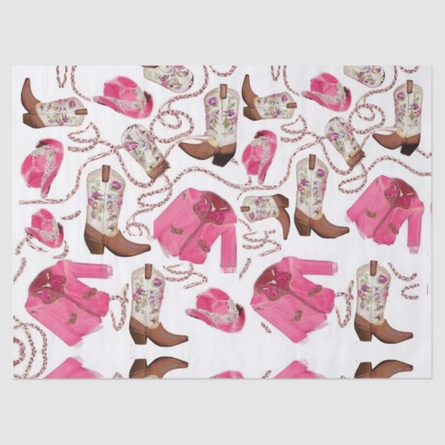 PAPEL DE SEDA COWGIRL (Frente )