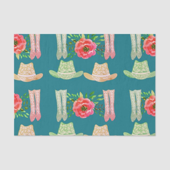 Papel De Seda Cowgirl (Frente )